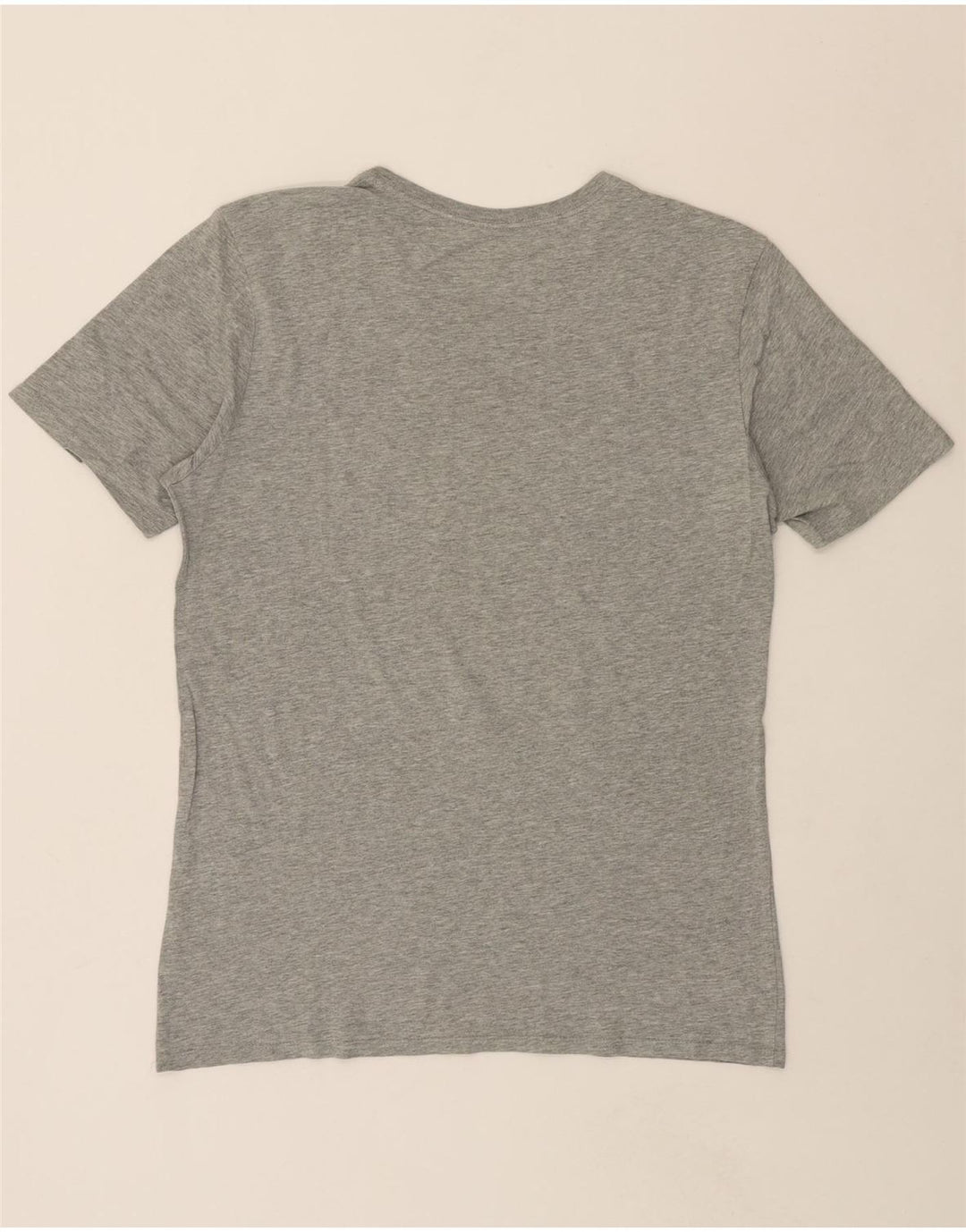 NIKE Mens Athletic Cut Graphic T-Shirt Top Medium Grey Vintage Nike and Second-Hand Nike from Messina Hembry 