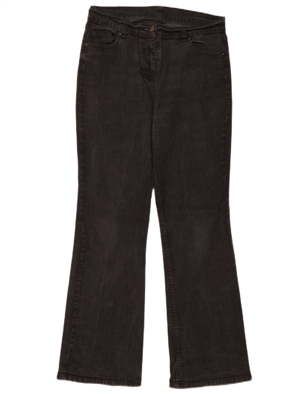Blugi Bootcut pentru femei Marks & Spencer UK 12 Medium W30 L29 Bumbac negru