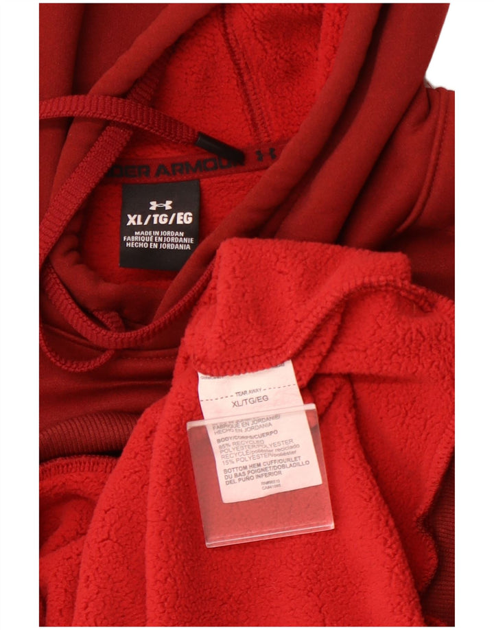 Hanorac pentru bărbați UNDER ARMOUR Pulover XL Bordeaux Poliester