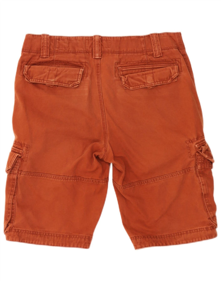 Pantaloni scurți cargo pentru bărbați Fat Face W32, bumbac maro mediu
