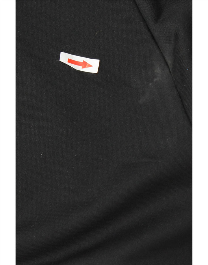 Jachetă de top pentru trening Adidas pentru femei UK 16, mare, negru, poliester