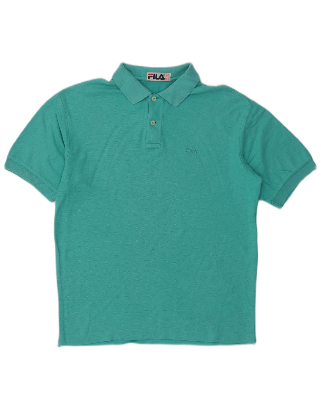 Tricou Polo Fila Bărbați IT 46 Small Turquoise