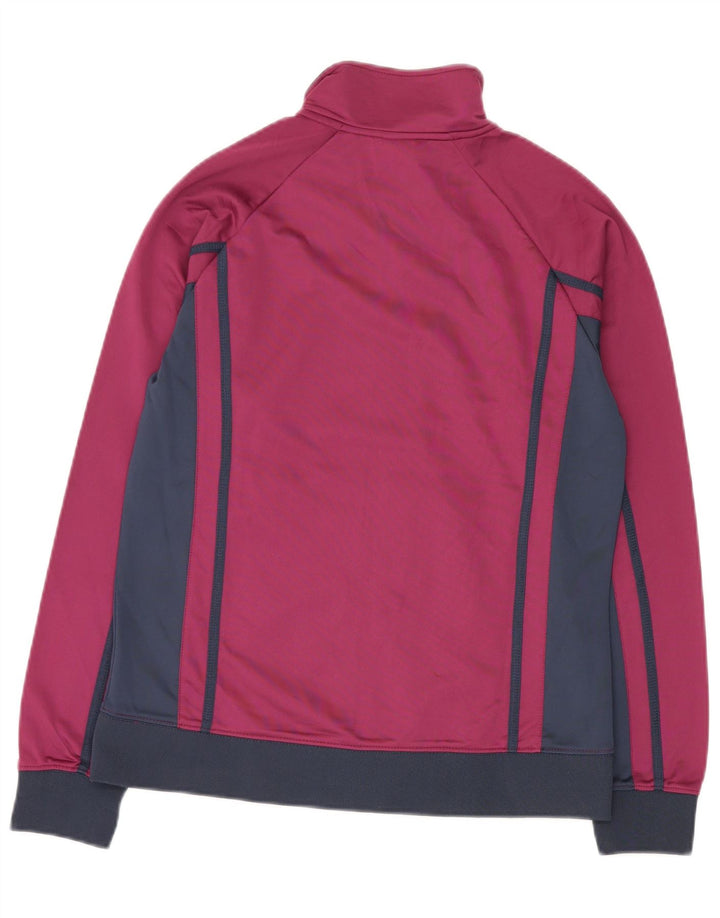 Jachetă de trening pentru femei Asics UK 18 XL Bordeaux Poliester color bloc