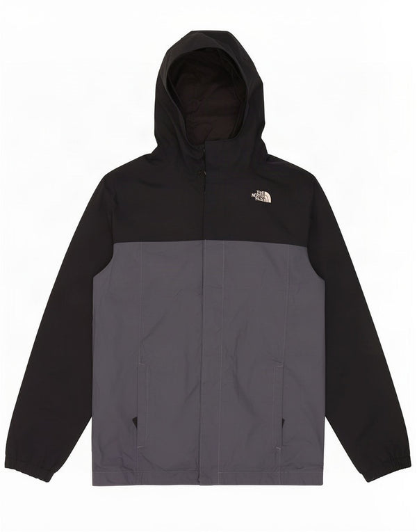 Jachetă de ploaie cu glugă The North Face pentru băieți 14-15 ani XL, negru, color block
