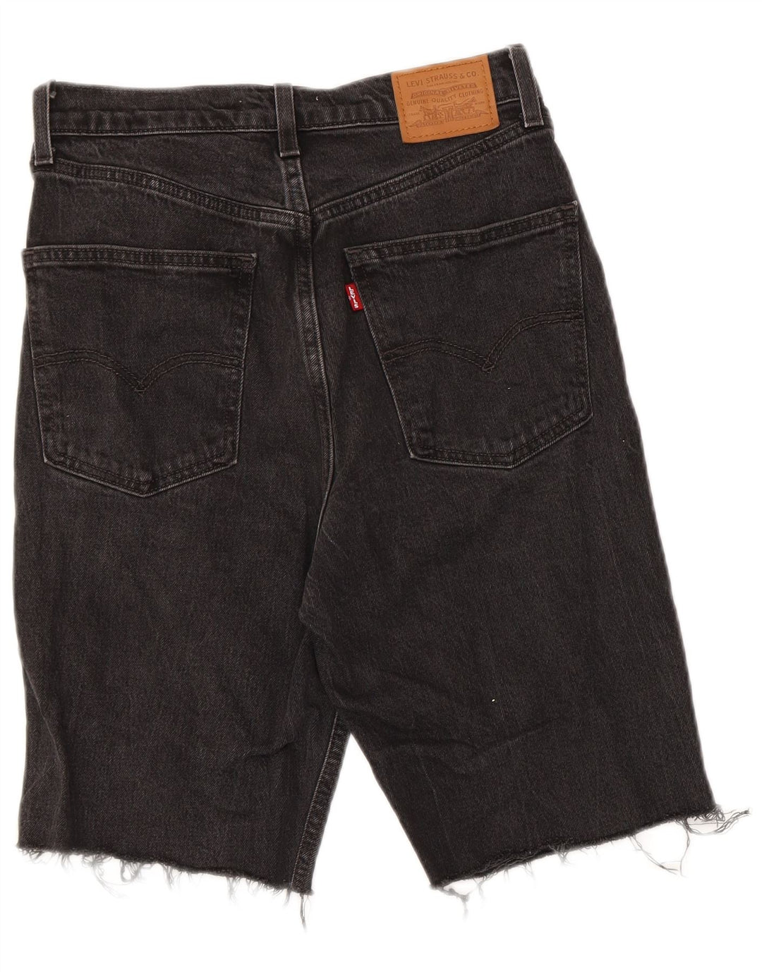 Pantaloni scurți din blugi pentru bărbați Levi's W27 XS bumbac negru