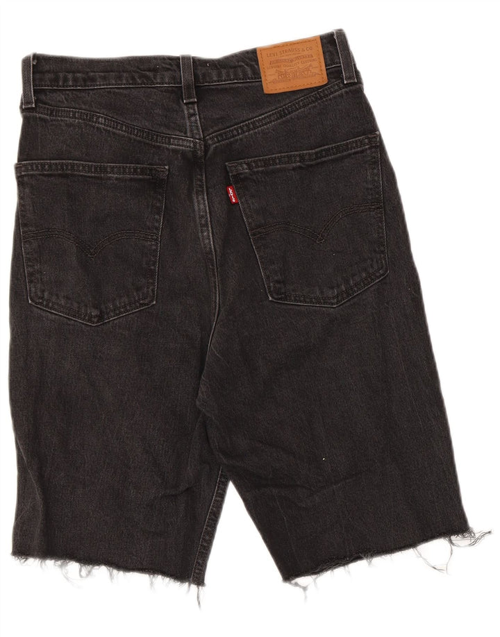 Pantaloni scurți din blugi pentru bărbați Levi's W27 XS bumbac negru
