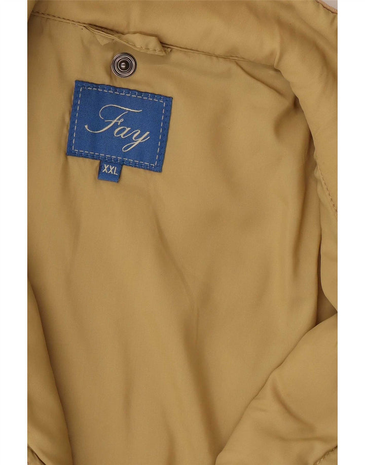 Jachetă căptușită pentru femei Fay UK 20 2XL Bej Colorblock