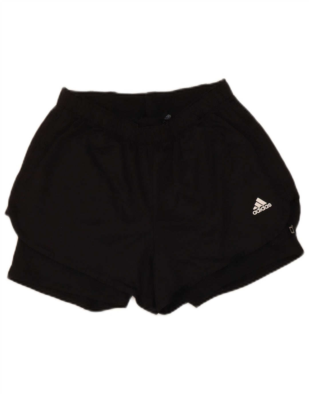 Pantaloni scurți sport Aeroready Adidas pentru bărbați, poliester negru mic