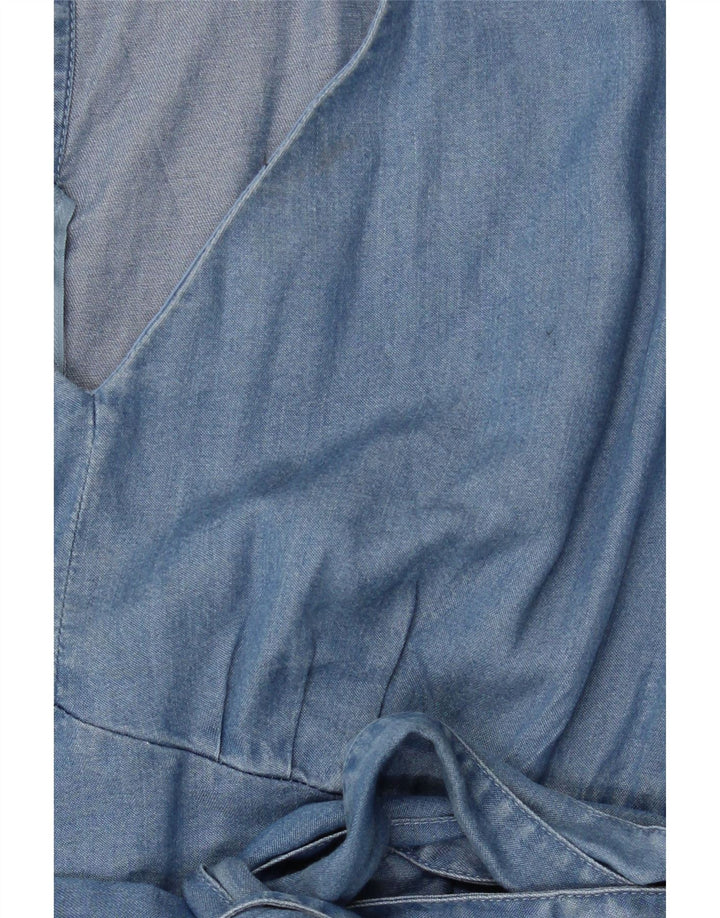 Bluză Oasis pentru femei UK 14 Medium Blue Lyocell