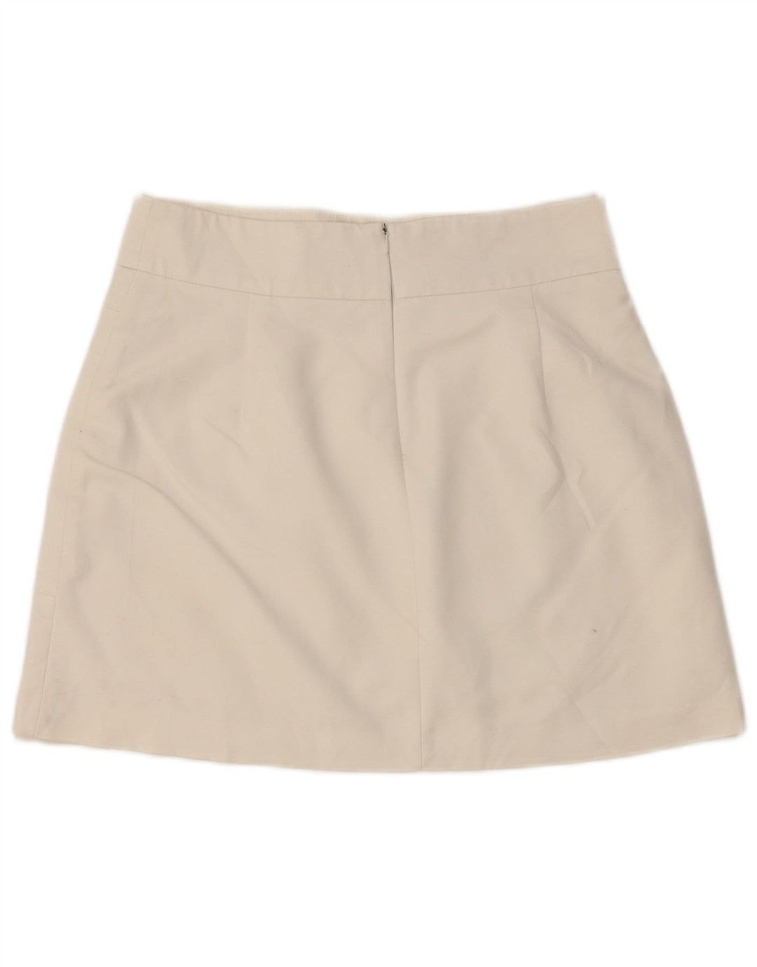 Fusta Mini Zara Femei Medium W28 Bumbac Alb