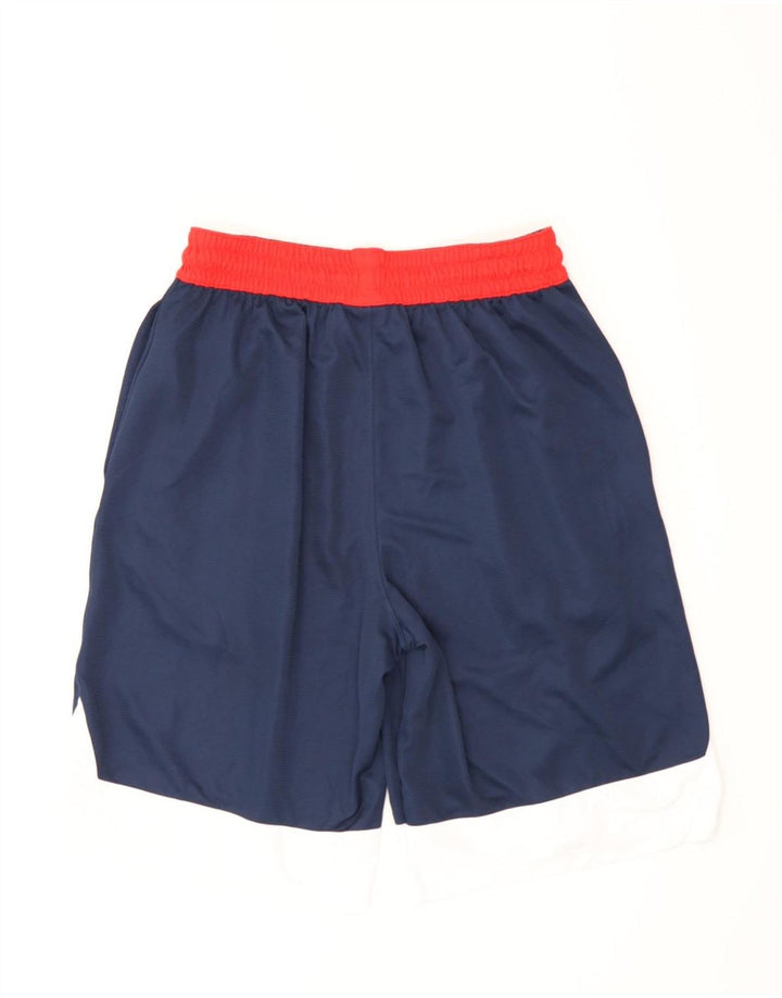 Pantaloni scurți sport Nike Dri Fit pentru bărbați, mici, bleumarin, poliester color bloc