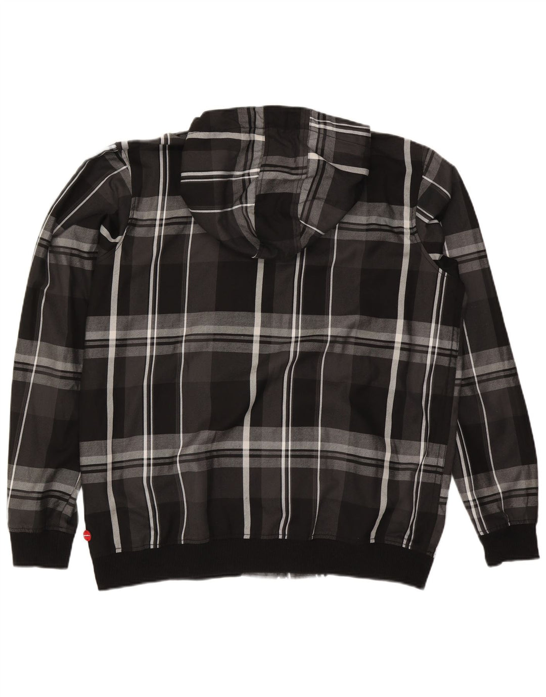 Jachetă bomber cu glugă pentru bărbați O'Neill UK 46 2XL Poliester negru cu carouri