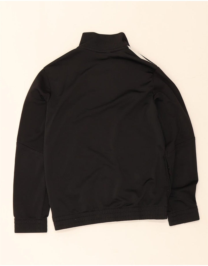 Jachetă de trening pentru băieți Adidas 9-10 ani poliester negru