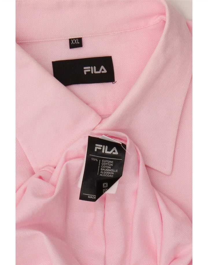 Cămașă Fila bărbați 2XL bumbac roz