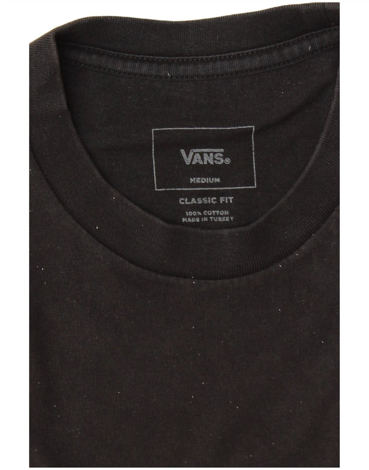 Tricou grafic Vans Classic Fit Top Mediu Negru