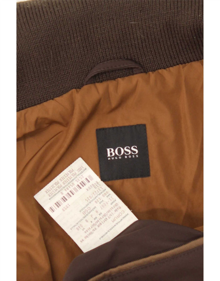 Jachetă pentru bărbați Hugo Boss EU 58 3XL Maro Poliester