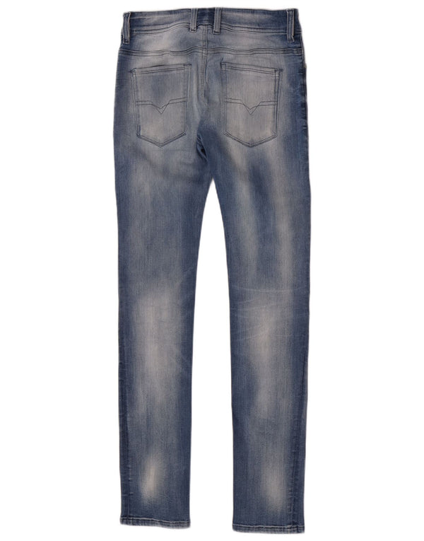 Jeans skinny Sleenker Slim pentru băieți Diesel 15-16 ani W26 L30 Albastru
