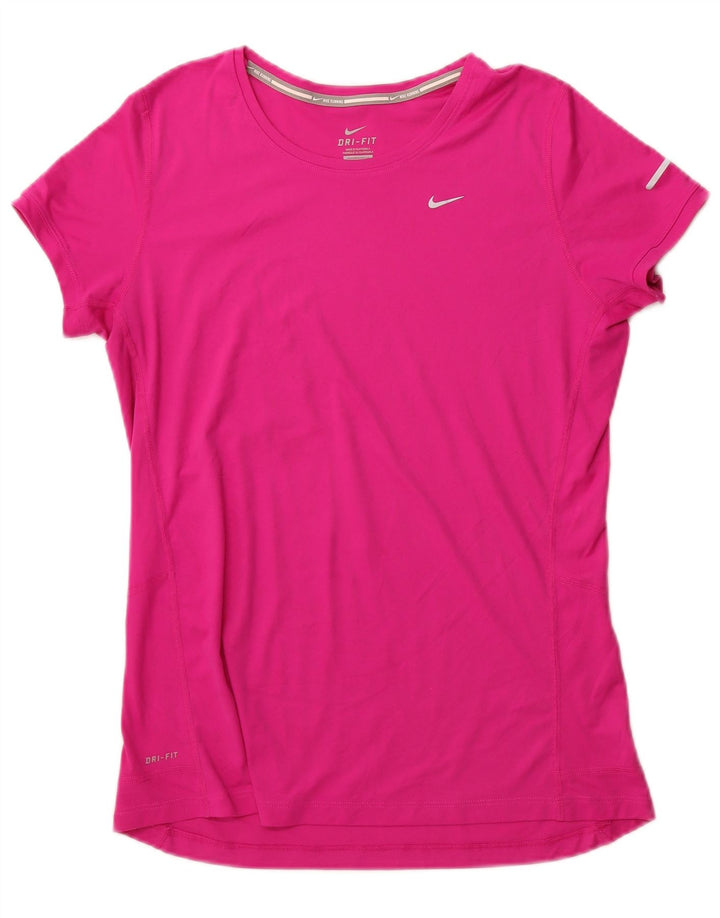 Tricou Nike Dri Fit pentru femei Top UK 14 Large Pink