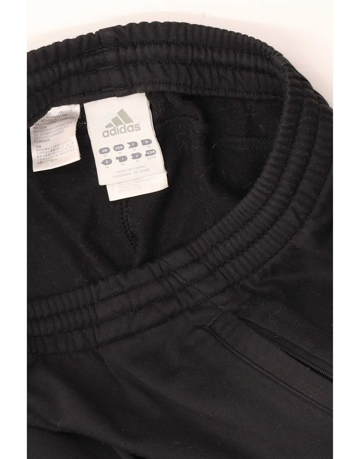 Pantaloni de trening Adidas pentru bărbați, poliester mediu negru