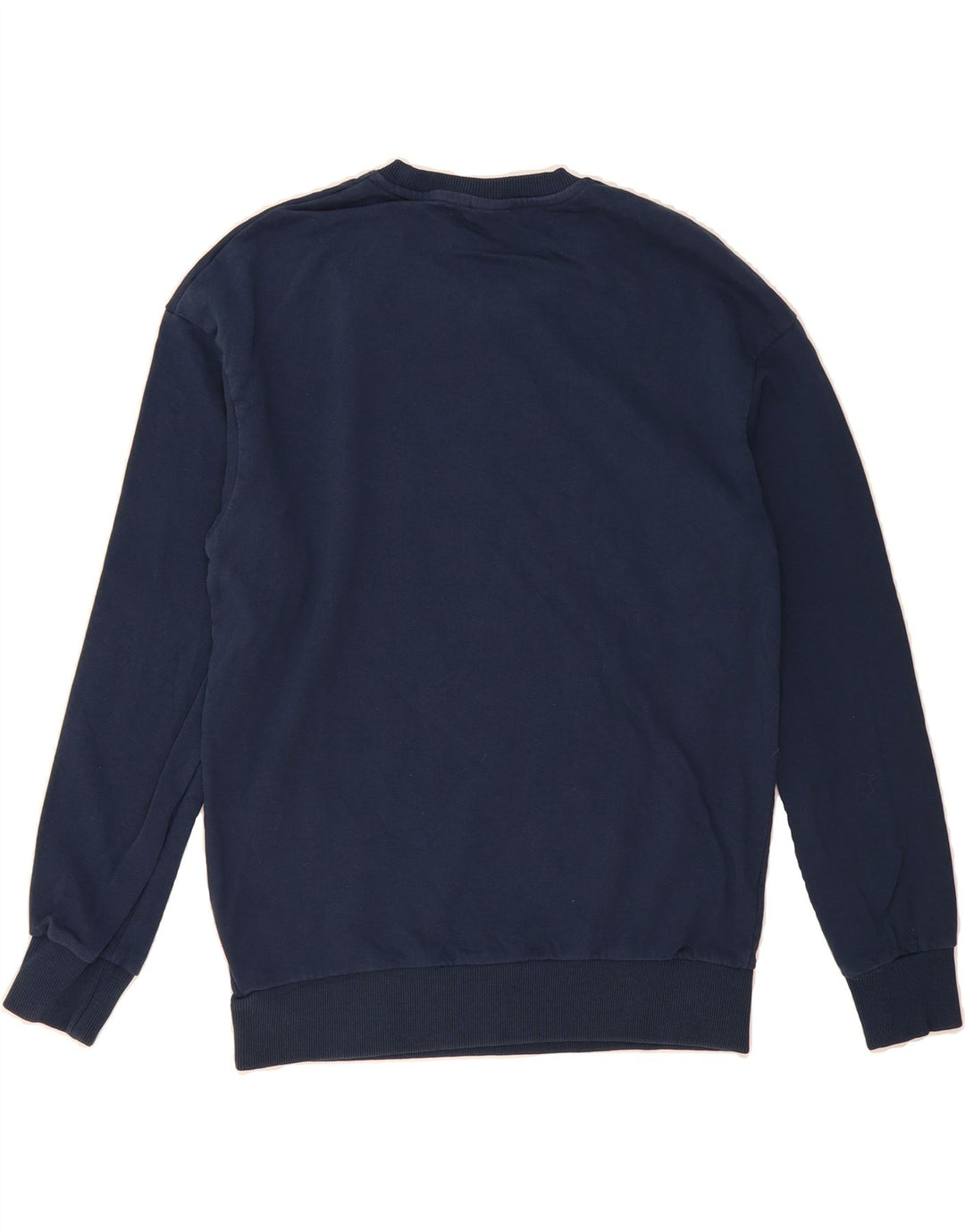 JACK & JONES Mens Graphic Sweatshirt Jumper Large Navy Blue Cotton Vintage Jack & Jones and Second-Hand Jack & Jones from Messina Hembry 