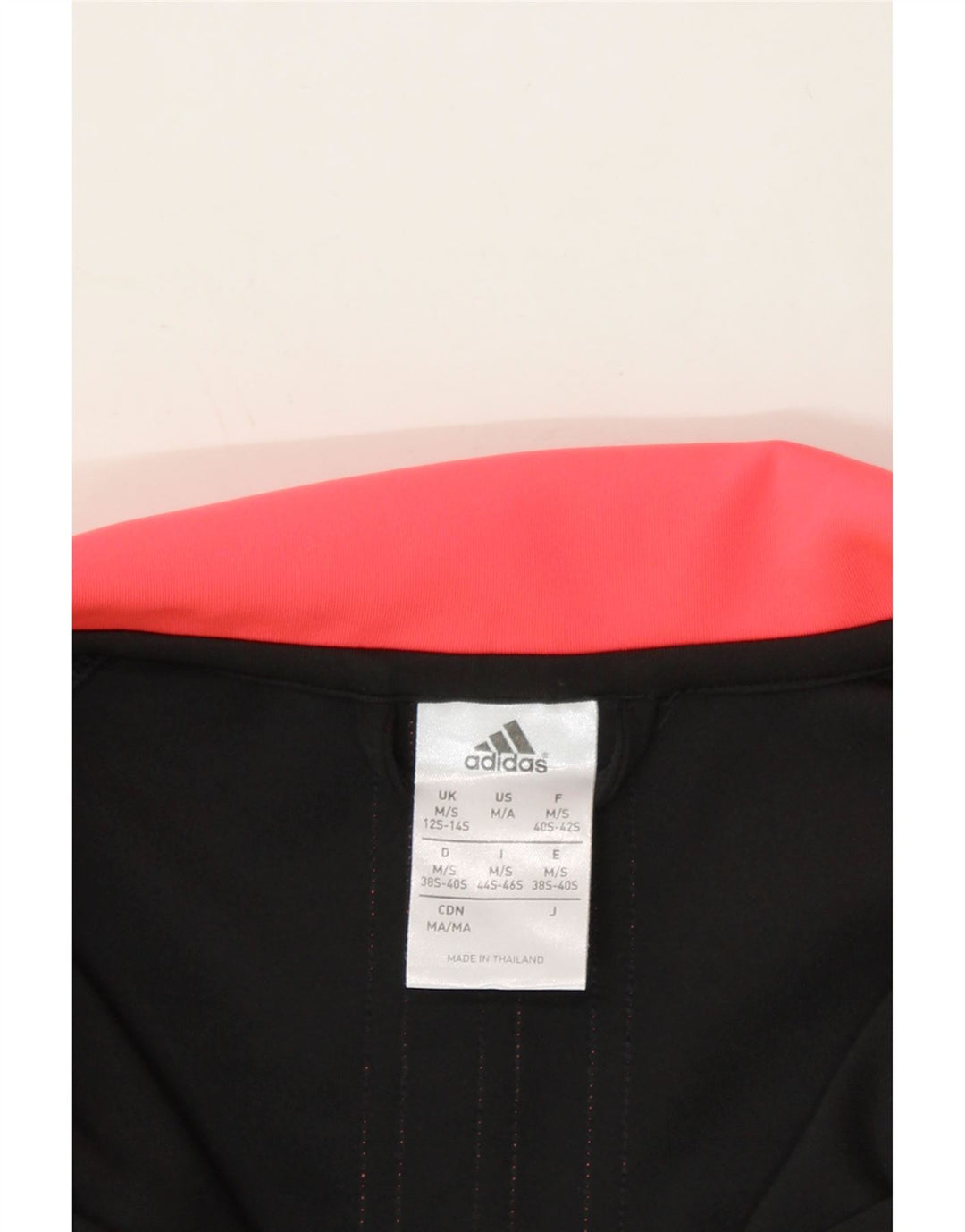 ADIDAS Womens Climalite Tracksuit Top Jacket UK 12/14 Medium Black Vintage Adidas and Second-Hand Adidas from Messina Hembry 