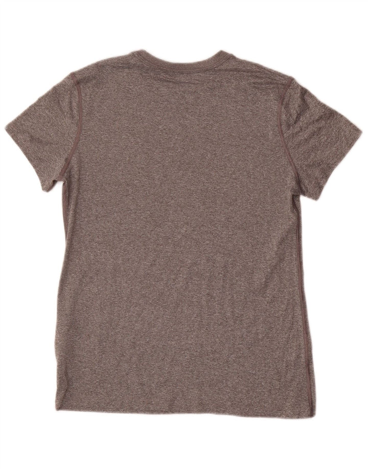 Tricou grafic pentru fete NIKE Top 13-14 ani XL poliester cu pături gri