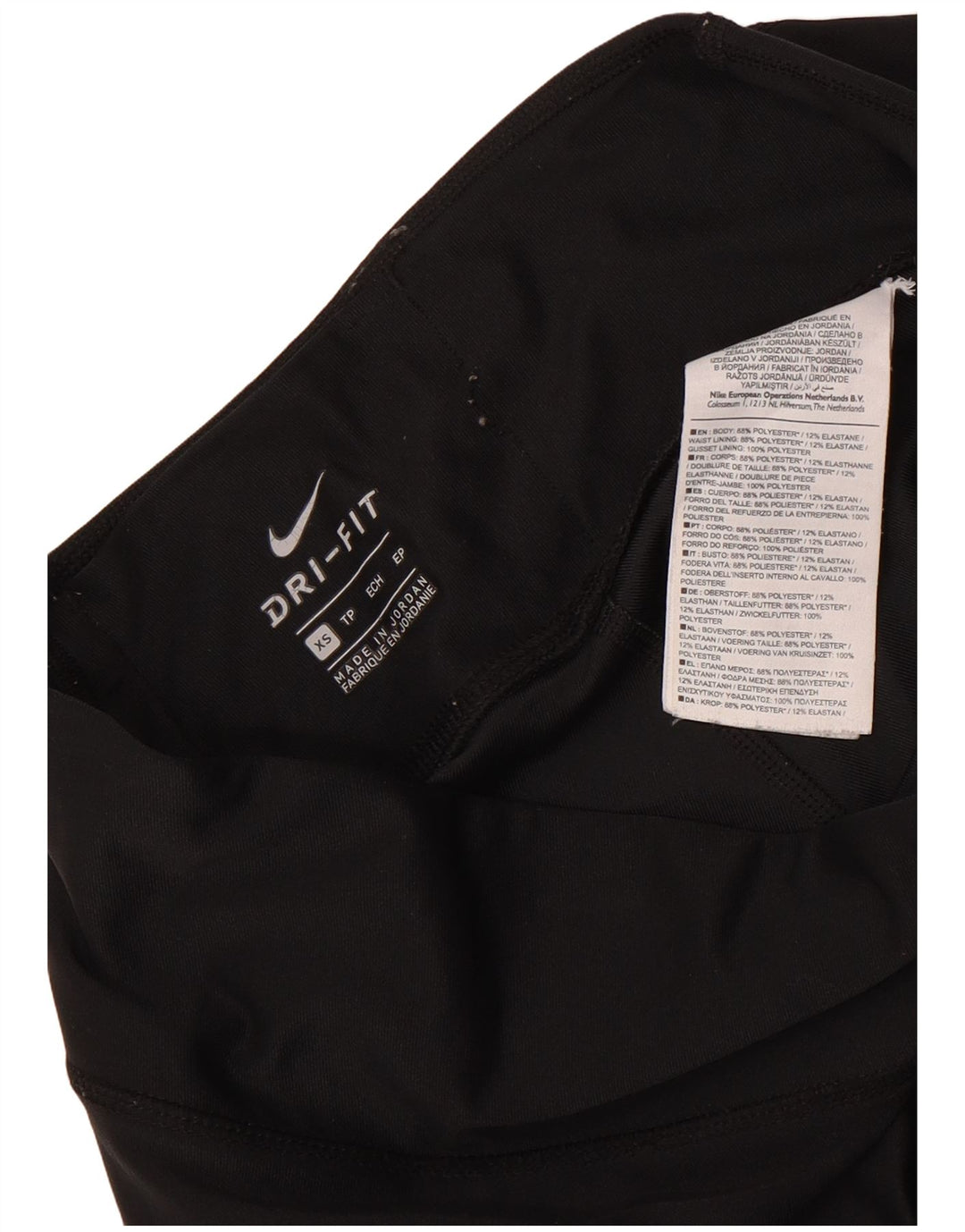 Leggings Nike Dri Fit pentru femei UK 6 XS Poliester negru