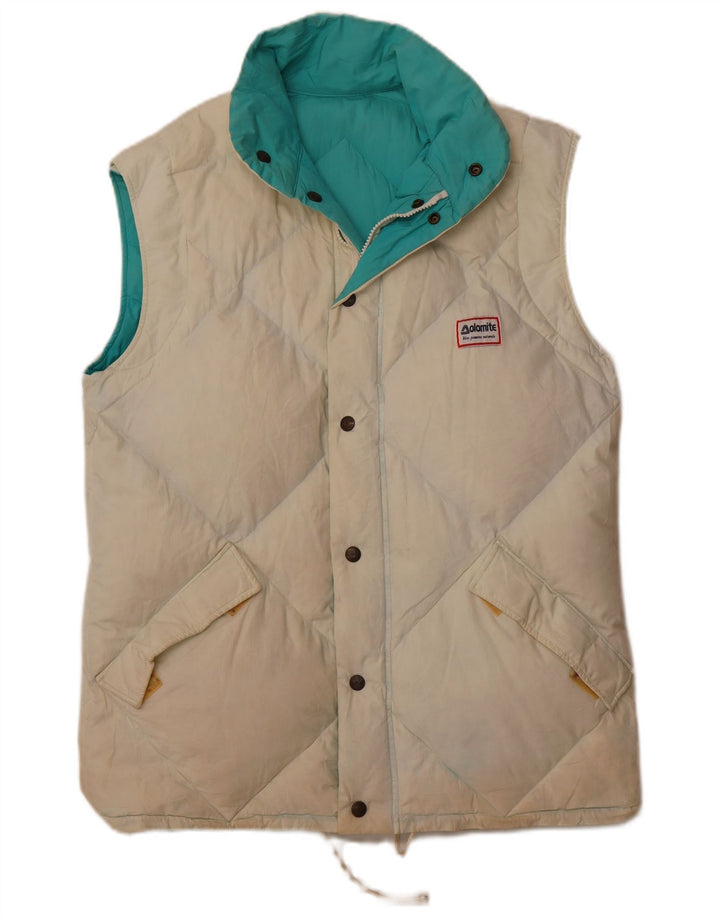 DOLOMITE Gilet matlasat reversibil pentru bărbați UK 40, mare, albastru, bumbac