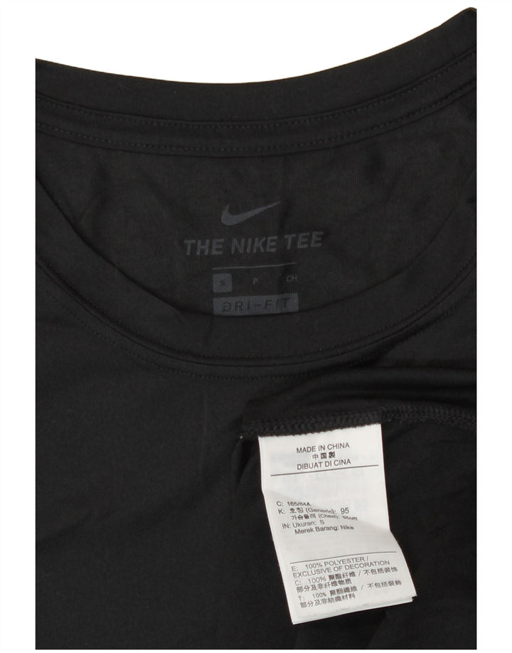 Tricou Nike Dri Fit pentru bărbați Top mic poliester negru