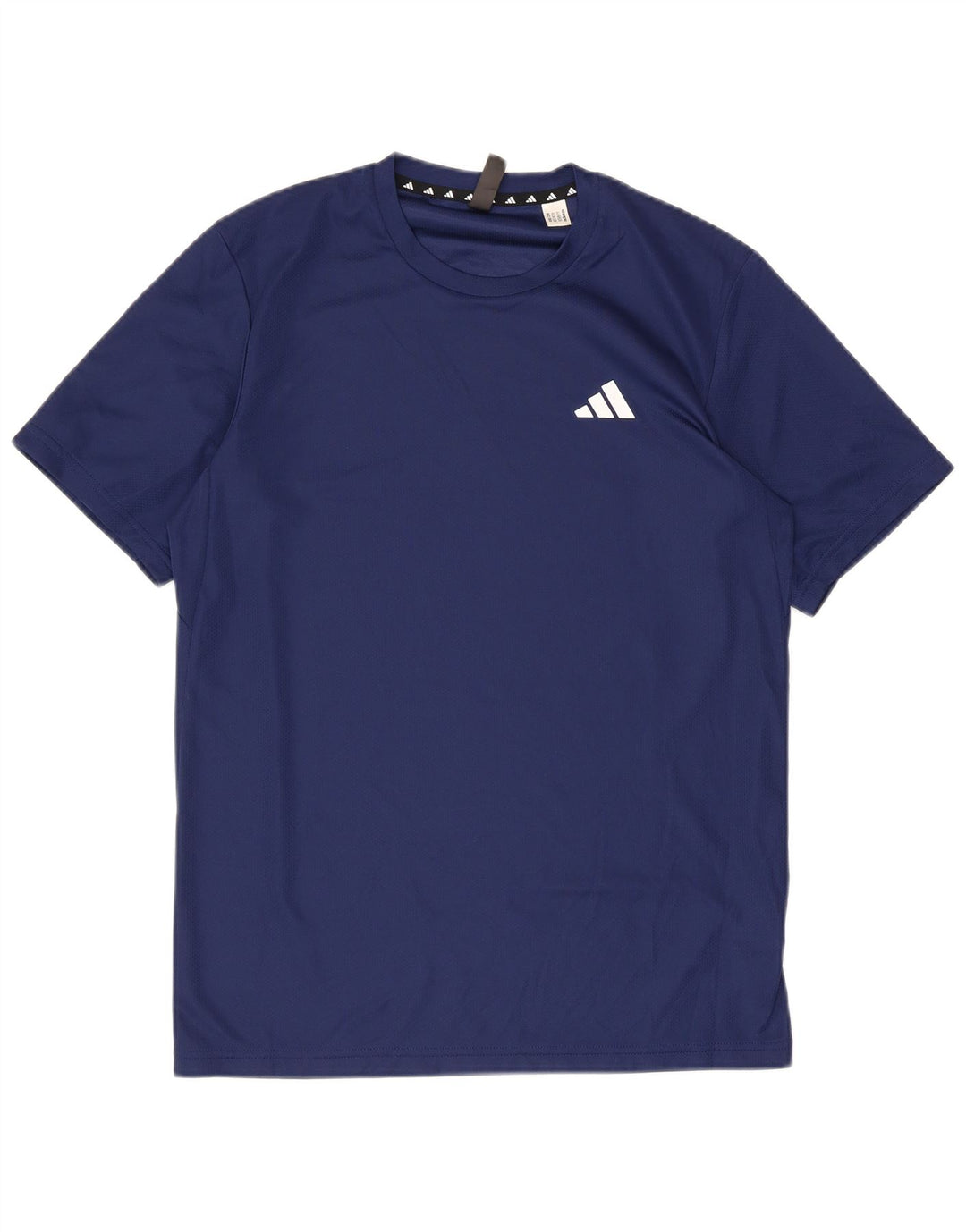 Tricou pentru bărbați ADIDAS Aeroready Top mic din poliester bleumarin