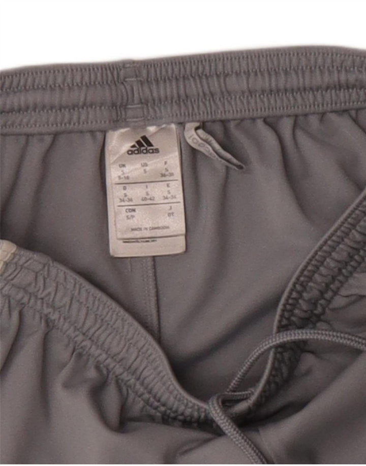 Pantaloni scurți sport Climacool Adidas pentru femei Marea Britanie 8/10 Poliester mic gri