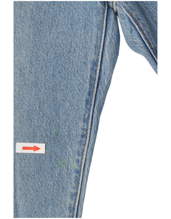 Blugi drepti pentru femei Levi's Ribcage W24 L27 Bumbac albastru