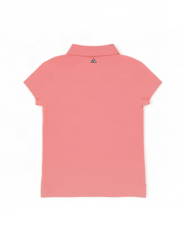 Tricou polo Tommy Hilfiger pentru femei UK 18 XL bumbac roz