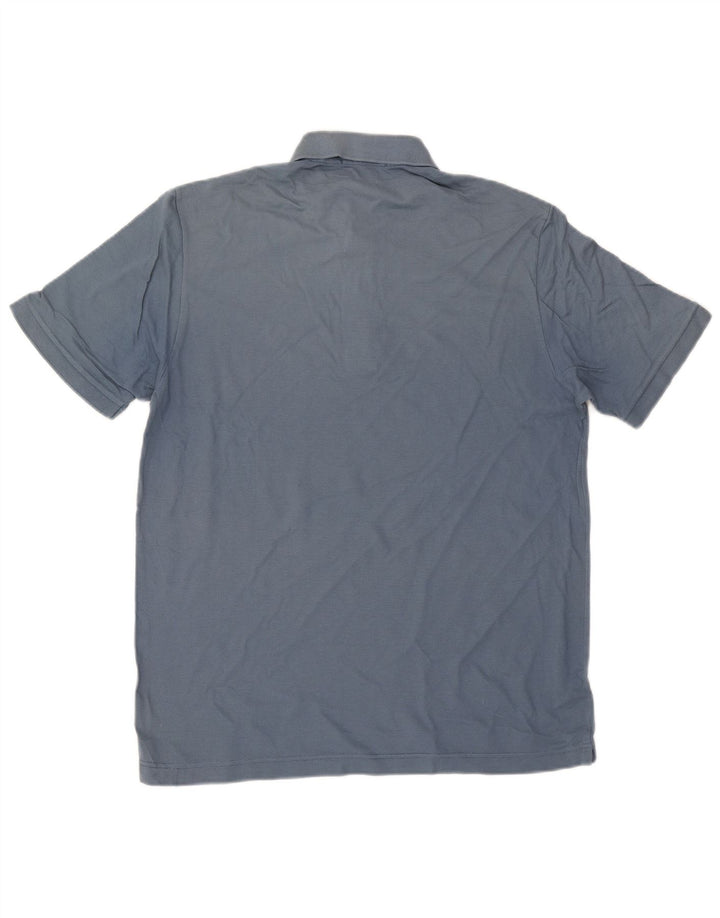 SERGIO TACCHINI Tricou polo Milano pentru bărbați, bumbac albastru mediu