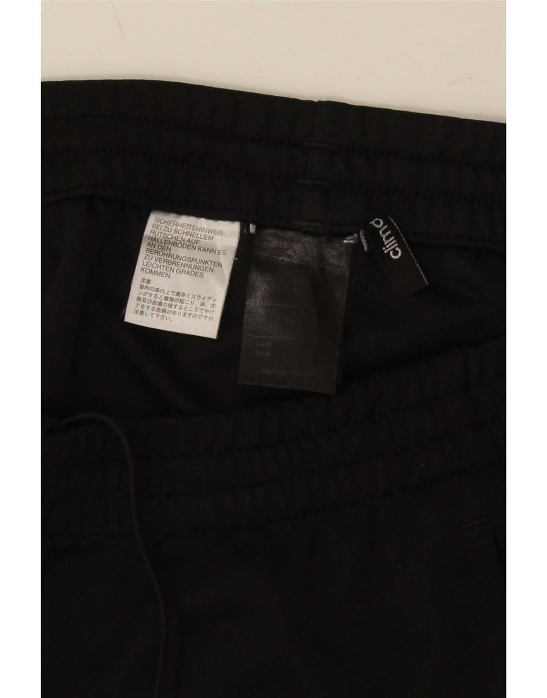 Pantaloni de trening Adidas Climalite pentru bărbați, negru mediu