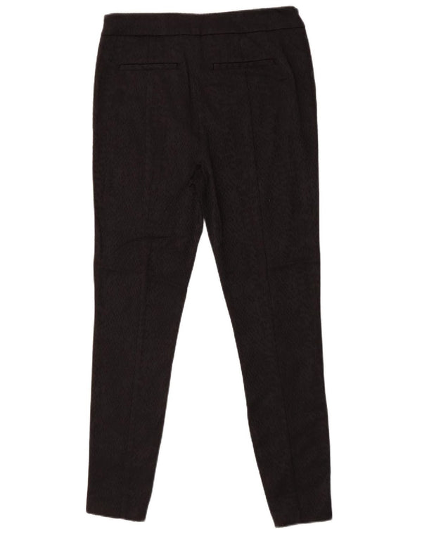 Pantaloni casual pentru femei Reiss cu talie înaltă UK 12 Mesium W30 L28 Negru