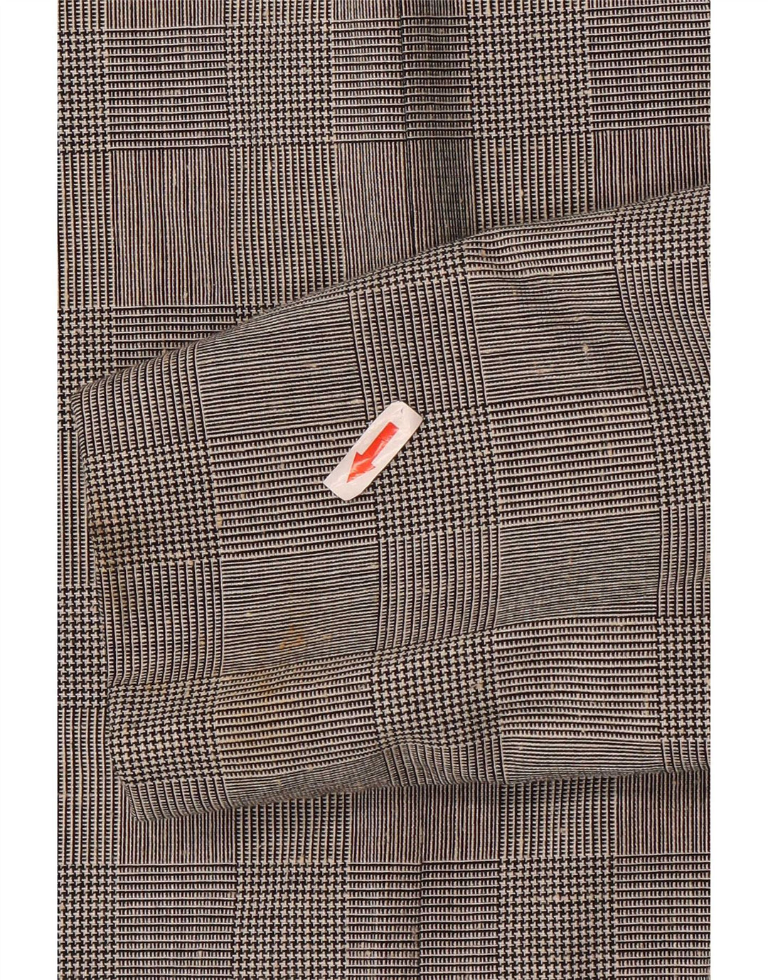 Jachetă Mansfield pentru femei cu 6 nasturi, UK 18 XL, poliester cu carouri gri