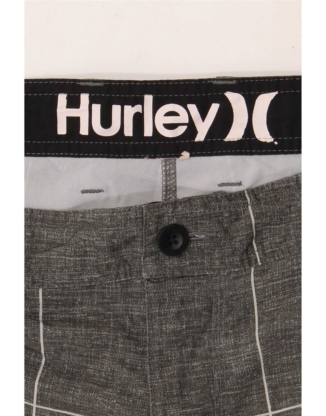 Pantaloni scurți chino pentru bărbați Hurley W34 Large Gri Geometric