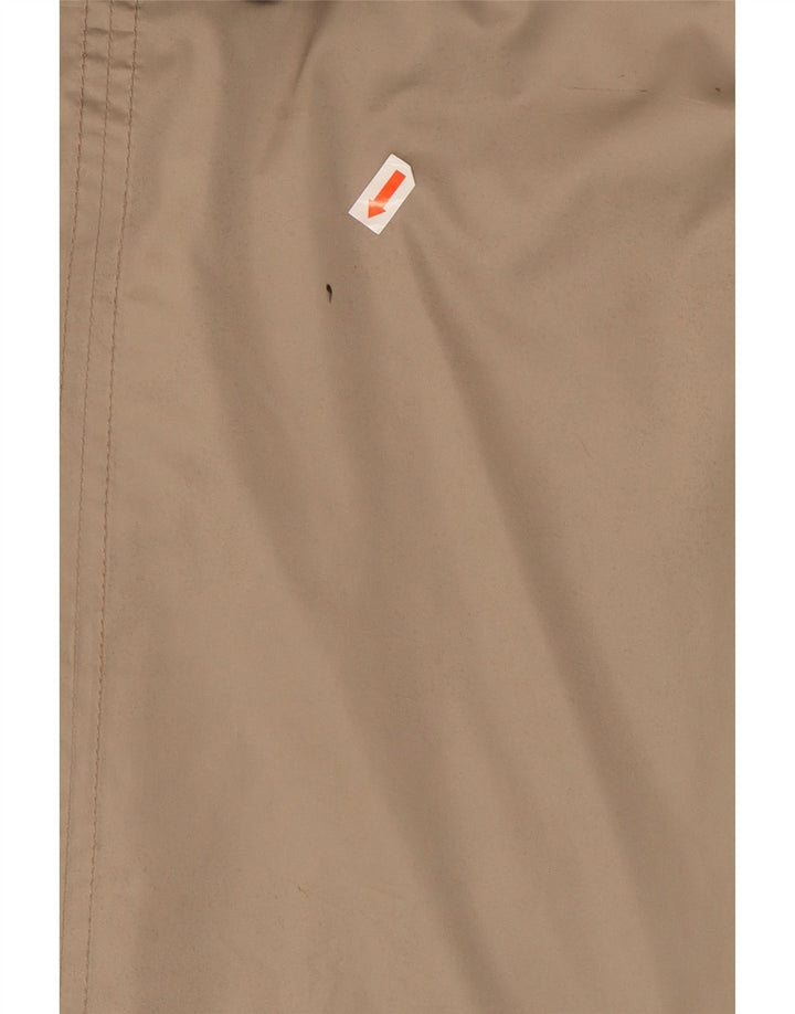 Jachetă parka cu glugă pentru femei Geox Respira UK 10 Small Beige Poliester