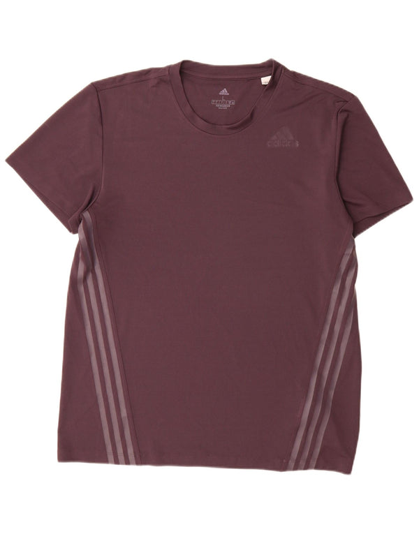 Tricou pentru bărbați Adidas Top mare violet poliester