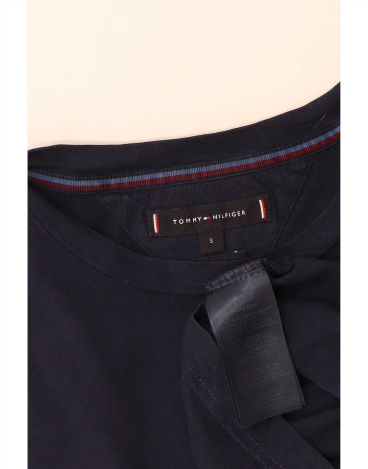 Tricou pentru bărbați Tommy Hilfiger Top mic din bumbac bleumarin