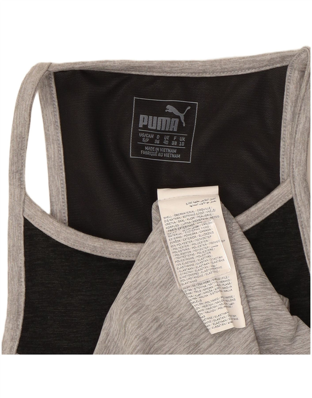 Vestă pentru femei Puma UK 10 Small, gri, poliester color bloc