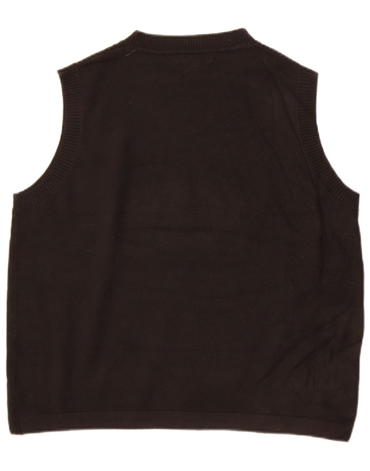 Marks & Spencer Vestă pentru bărbați Tank Top Poliester negru mare