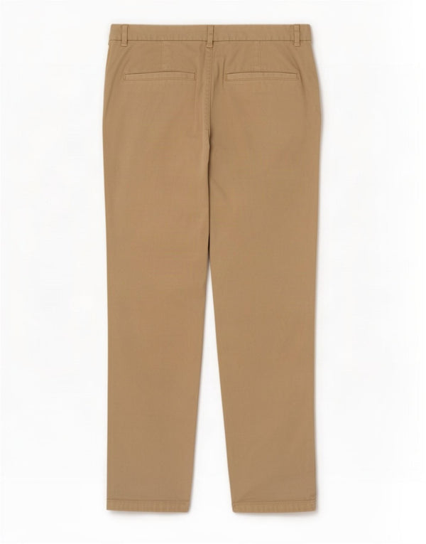 Pantaloni chino subțiri pentru femei Marks & Spencer UK 12 Medium W30 L29 Bej
