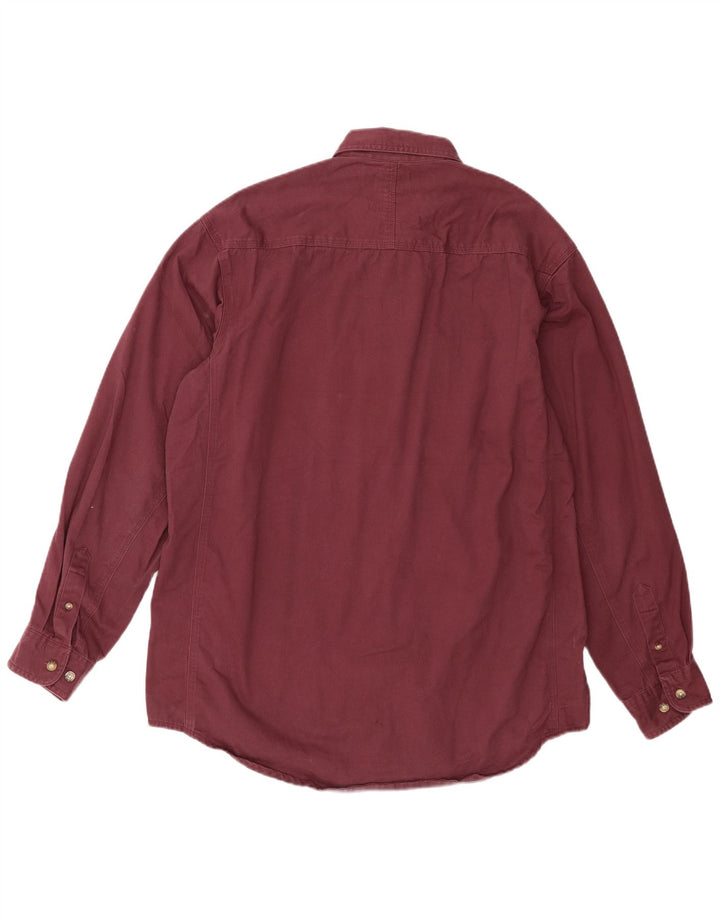 Cămașă Bărbați Wrangler Mare Bumbac Burgundy