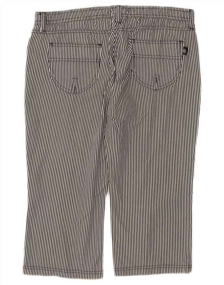 MARINA YACHTING Pantaloni Capri pentru femei W32, mari, bleumarin, bumbac cu dungi