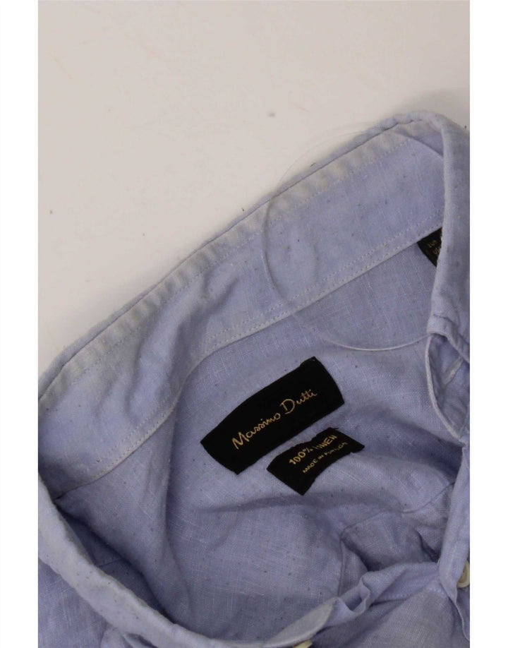 Cămașă Massimo Dutti pentru bărbați, XL, in albastru