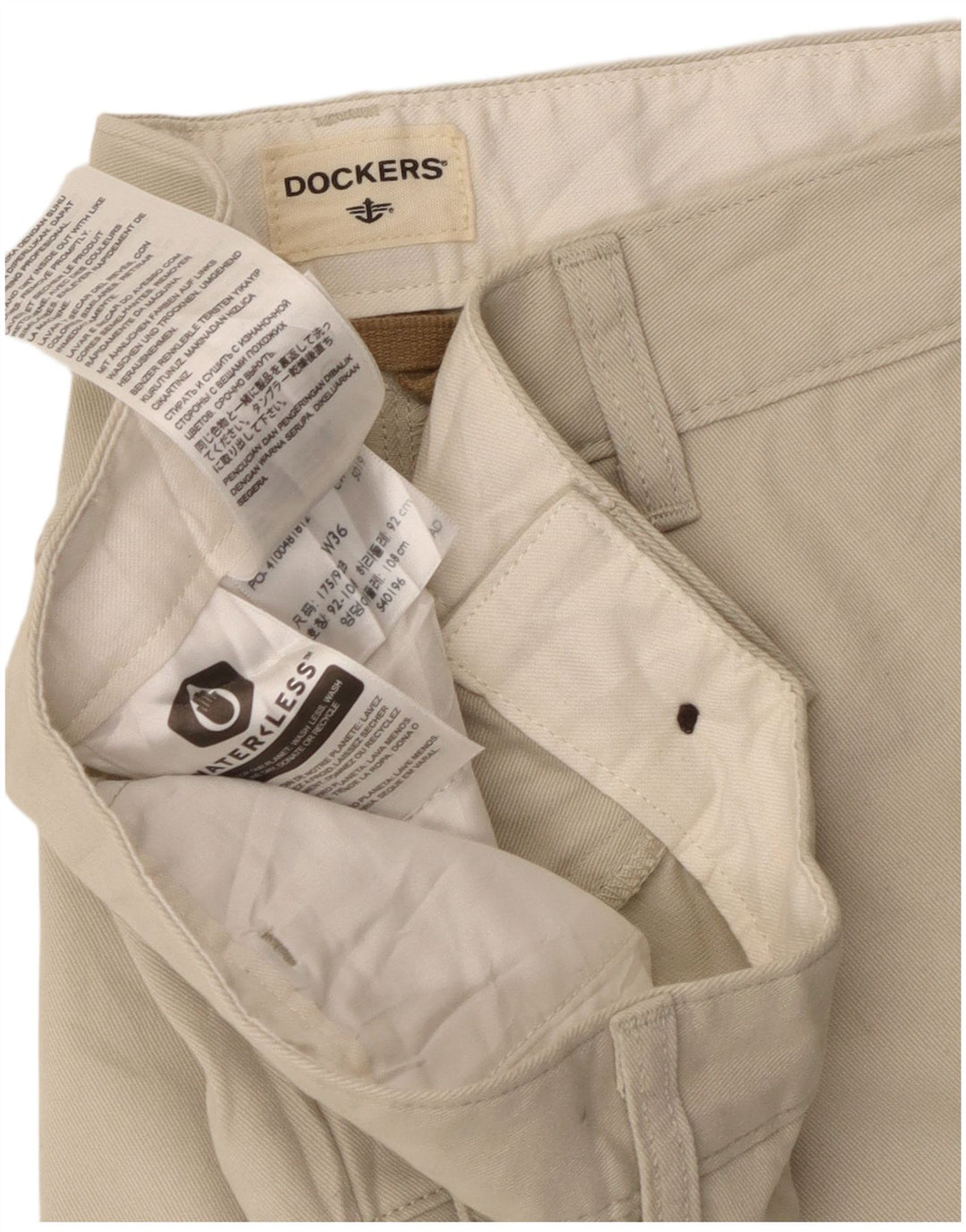 Pantaloni scurti cargo pentru bărbați Dockers W36, mare, bej, bumbac