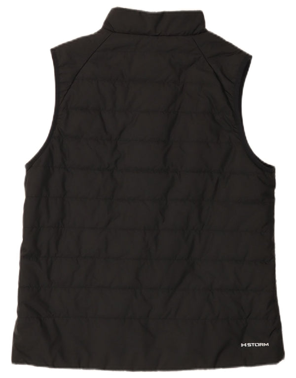 Gilet căptușit pentru femei Under Armour UK 14 Medium Black Poliester