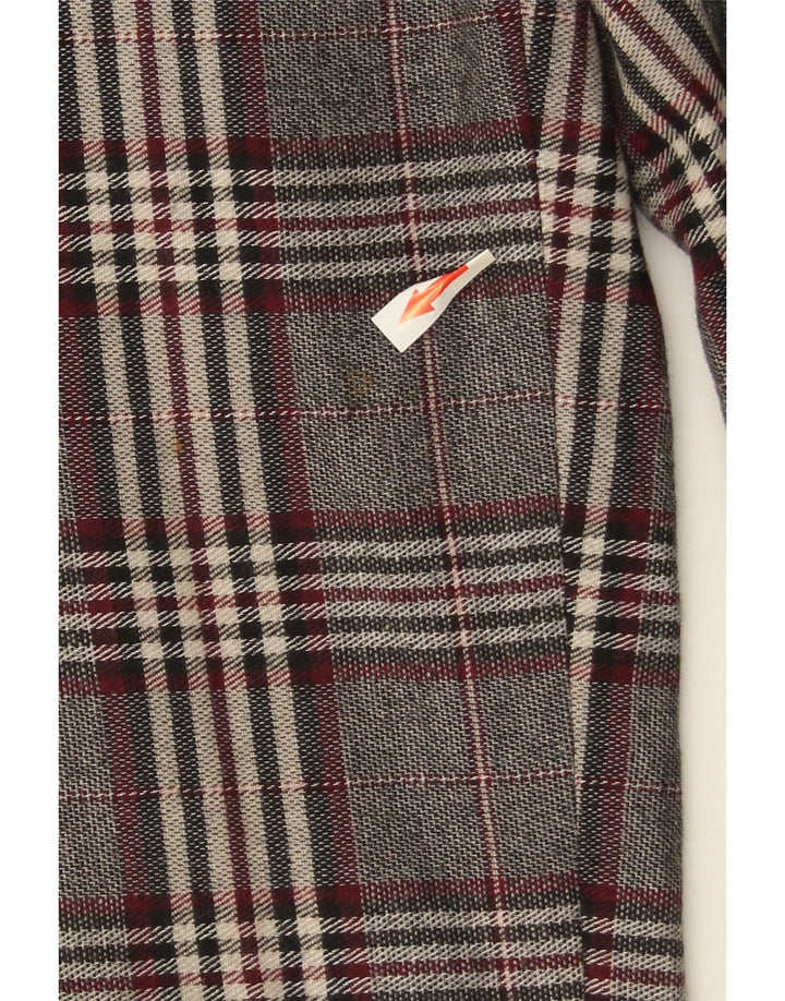 Massimo Dutti Pantaloni Chino Femei EU 40 Medium W30 L29 Gri Check